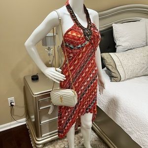 🔥🔥🔥 Hot High Low Multi Color Dress - Size Small